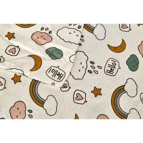 Set pokrivača za poplun TODAY Bijela Krevet za jednu osobu 140 x 200 cm Children’s 2 Dijelovi Cijena