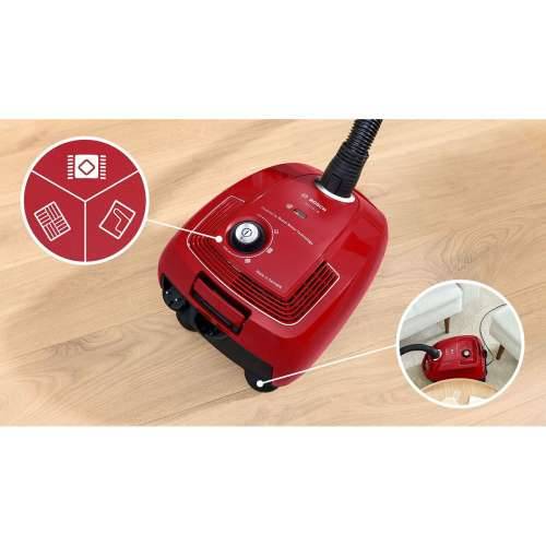 Usisavač BOSCH BGB38RD2 Crna Crvena 600 W Cijena