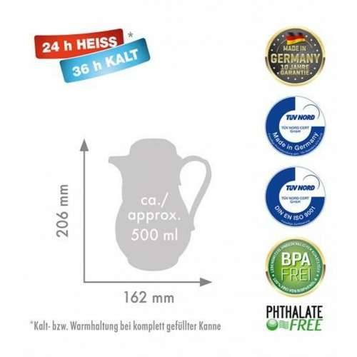 Termosica Rotpunkt 530-01-00-0 Bijela Bjelokost Plastika 500 ml Cijena