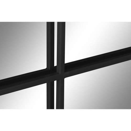 Zidno ogledalo Home ESPRIT Crna Prozor 122 x 2 x 122 cm Cijena