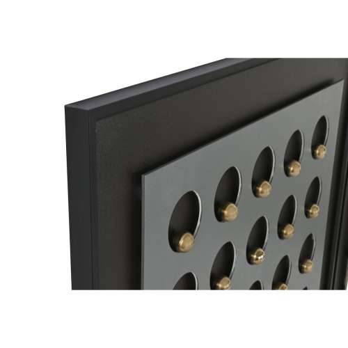 Slika Home ESPRIT Bijela Crna zlatan moderan 90 x 3,5 x 120 cm (2 kom.) Cijena