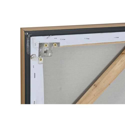 Slika Home ESPRIT Bijela zlatan Prirodno Apstraktno moderan 100 x 3,5 x 100 cm (2 kom.) Cijena