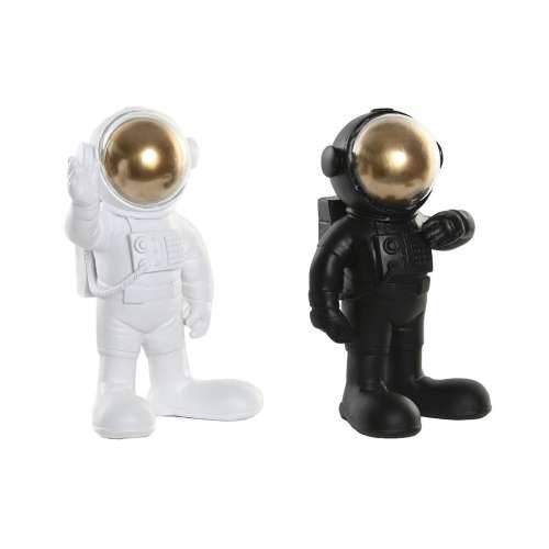 Ukrasna figura Home ESPRIT Bijela Crna zlatan Astronaut 20 x 13 x 27 cm (2 kom.) Cijena