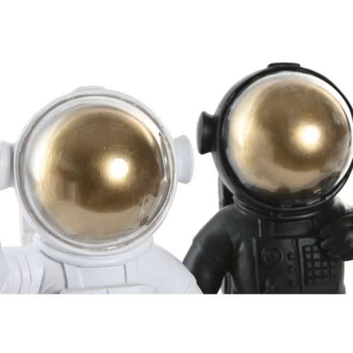Ukrasna figura Home ESPRIT Bijela Crna zlatan Astronaut 20 x 13 x 27 cm (2 kom.) Cijena