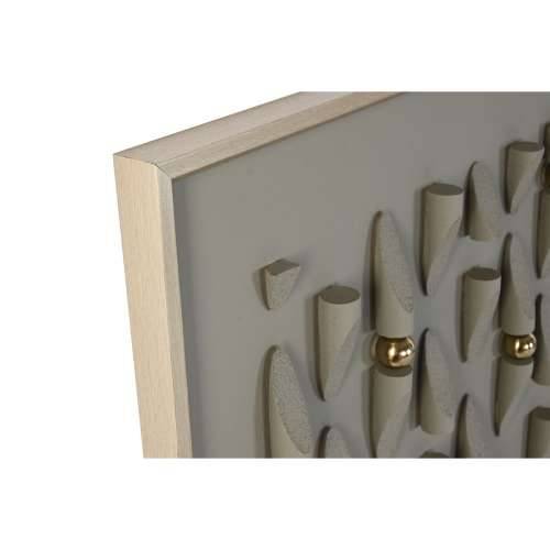 Slika Home ESPRIT Zelena Siva Apstraktno gradski 90 x 3,5 x 120 cm (2 kom.) Cijena