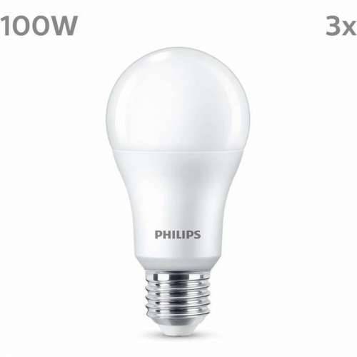 LED žarulja Philips A67 Bijela E 100 W E27 3 kom. (4000 K) Cijena