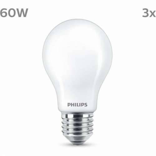 LED žarulja Philips A60 E27 Toplo bijela E 7 W 60 W E27 806 lm 3 kom. (2700 K) Cijena