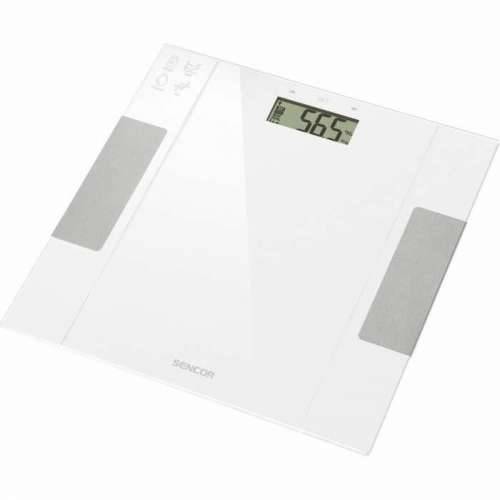 Kupaonička Digitalna Vaga Sencor Bijela Staklo 150 kg Cijena