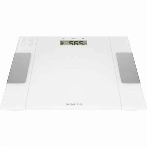 Kupaonička Digitalna Vaga Sencor Bijela Staklo 150 kg Cijena