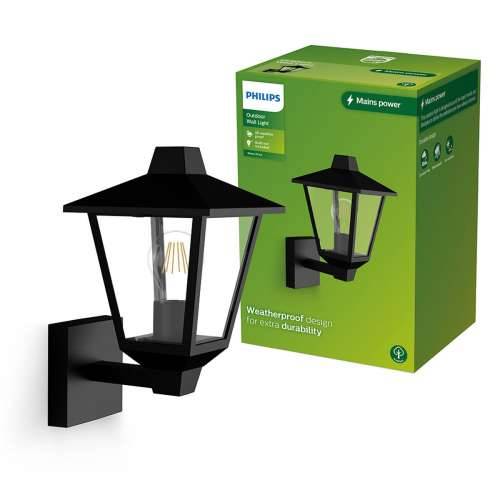 Rasvjetna tijela za zid Philips Crna Aluminij E27 Cijena
