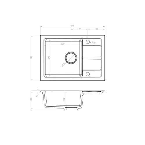 Jednostruki sudoper Maidsinks 070 242 101FB Cijena
