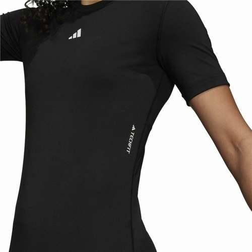 Ženska Majica Kratkih Rukava Adidas Techfit Crna Cijena