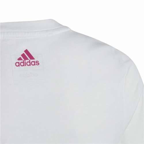 Dječje Majica Kratkih Rukava Adidas Essentials Bijela Cijena