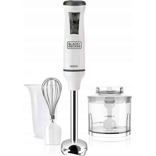 Mikser u posudi Black & Decker ES9160150B Crna Srebrna 600 W Cijena