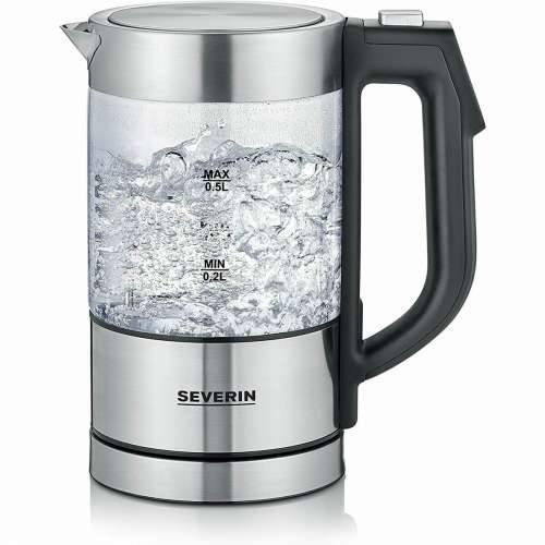 Kuhalo Severin WK 3458 Crna Nehrđajući Čelik 1100 W 500 ml Cijena