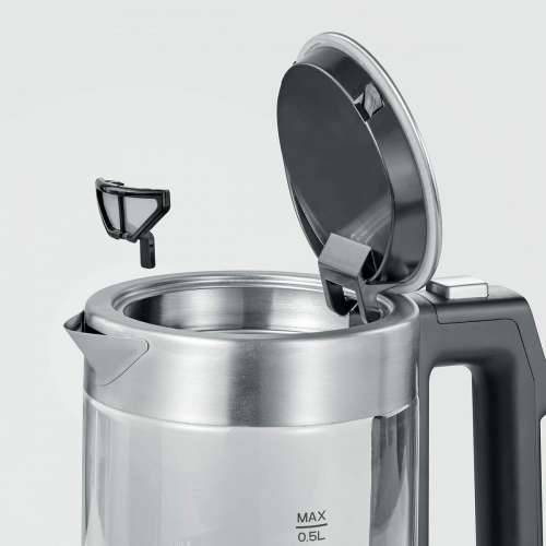 Kuhalo Severin WK 3458 Crna Nehrđajući Čelik 1100 W 500 ml Cijena