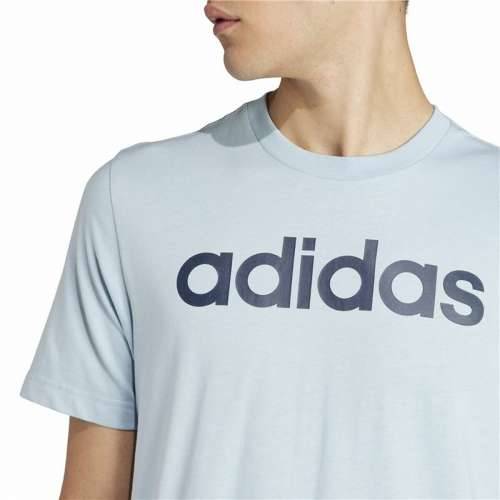 Muška Majica Kratkih Rukava Adidas Lin Sj Svetlo Plava Cijena