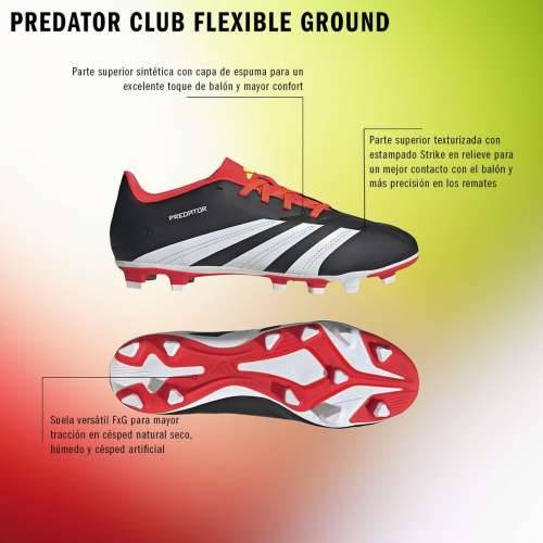 Kopačke za Odrasle Adidas Predator Club Fxg Crna Cijena