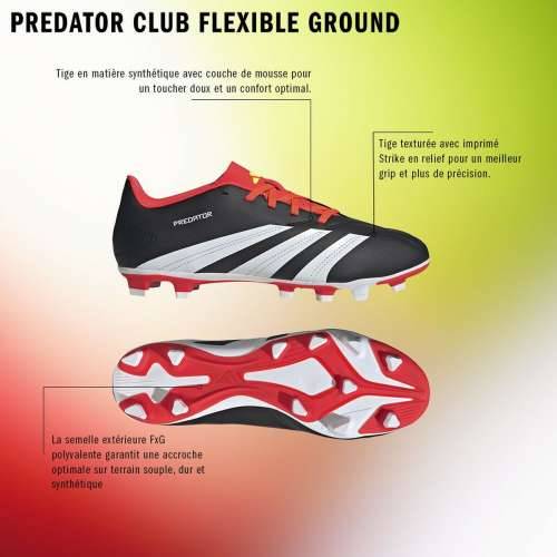Kopačke za Odrasle Adidas Predator Club Fxg Crna Cijena
