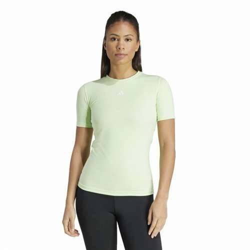 Ženska Majica Kratkih Rukava Adidas Essentials Techfit Train Limeta zelena Svetlozelený Cijena