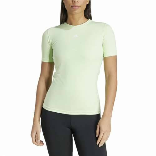 Ženska Majica Kratkih Rukava Adidas Essentials Techfit Train Limeta zelena Svetlozelený Cijena