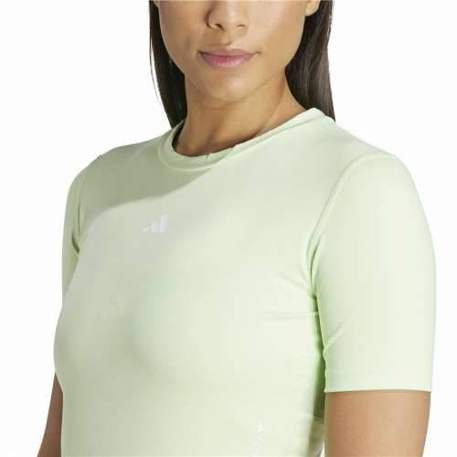 Ženska Majica Kratkih Rukava Adidas Essentials Techfit Train Limeta zelena Svetlozelený Cijena