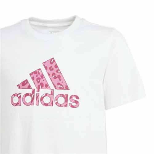 Dječje Majica Kratkih Rukava Adidas G Animal Bijela Cijena