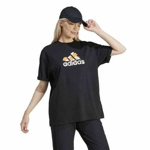 Ženska Majica Kratkih Rukava Adidas Flower Pack Bos Crna Cijena
