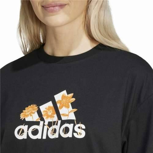 Ženska Majica Kratkih Rukava Adidas Flower Pack Bos Crna Cijena