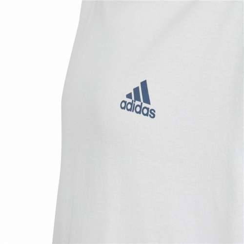 Dječje Majica Kratkih Rukava Adidas Essentials Bijela Cijena