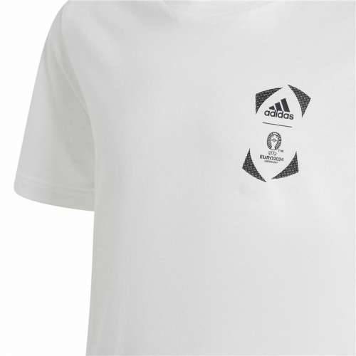 Majica Kratkih Rukava Adidas EURO 24 Bijela Cijena