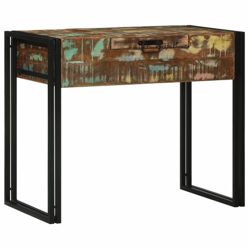toaletni stol 90x50x75 cm od čvrstog obnovljenog drva Cijena