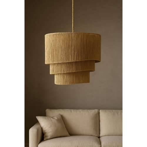 Stropna svjetiljka Home ESPRIT Smeđa Metal Uže 50 x 50 x 50 cm Cijena