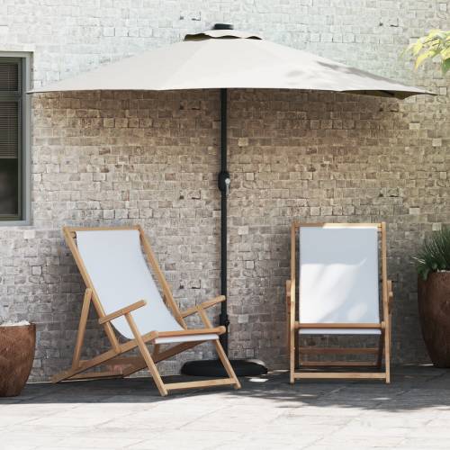 Polu suncobran s aluminijskim stubom Bež 294 cm Cijena