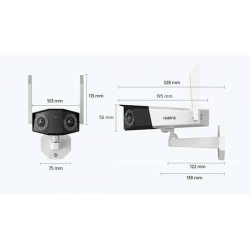 Nadzorna video kamera Reolink Duo Series W730 Cijena
