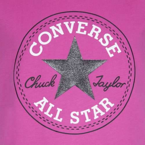 Dječje Majica Kratkih Rukava Converse CHUCK PATCH TEE 468992 A3J Roza Cijena