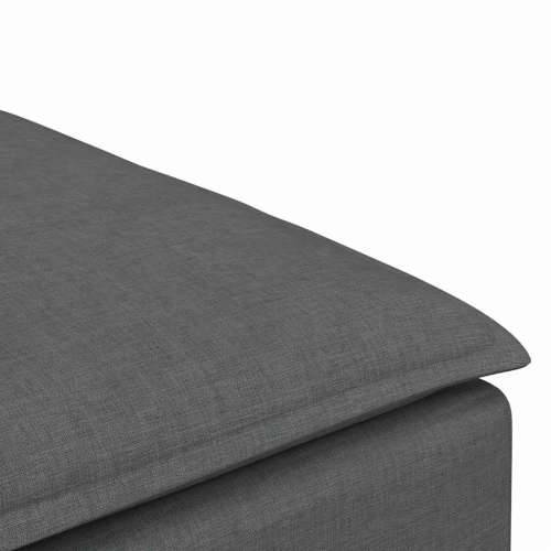 Modularni kauč s podnožjem, tamno sivi 100x100x48 cm - Tamno siva tabure Cijena