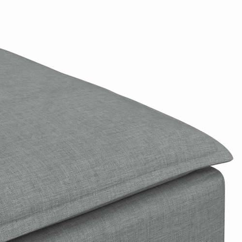 Modularni kauč s podnožjem, svijetlo sivi 100x100x48 cm - Svjetlosiva tabure Cijena