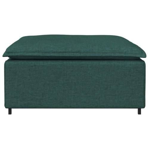 Modularni kauč s podnožjem, tamnozeleni 100x100x48 cm - Tamnozelena tabure Cijena