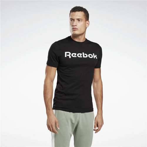 Muška Majica Kratkih Rukava Reebok Graphic Series Linear Logo Crna Cijena
