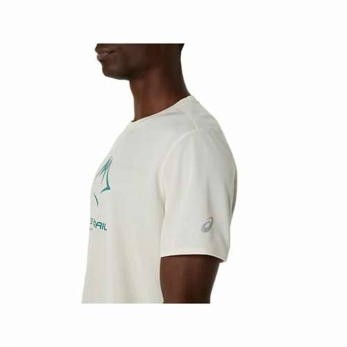 Muška Majica Kratkih Rukava Asics Fujitrail Logo Ss Top Bijela Cijena