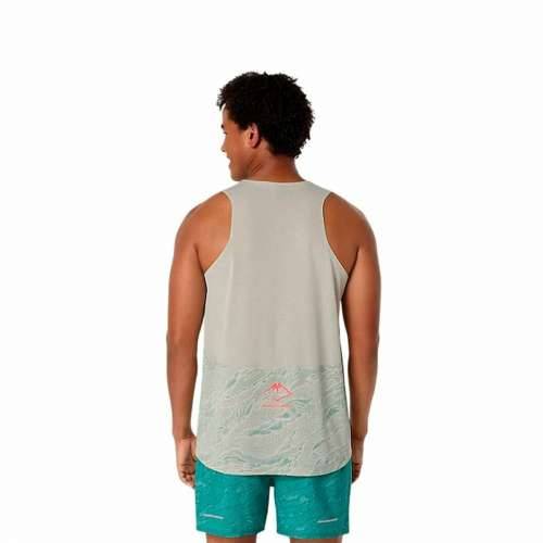 Tanktop Mann Asics Fujitrail Singlet Siva Svjetlo siva Cijena