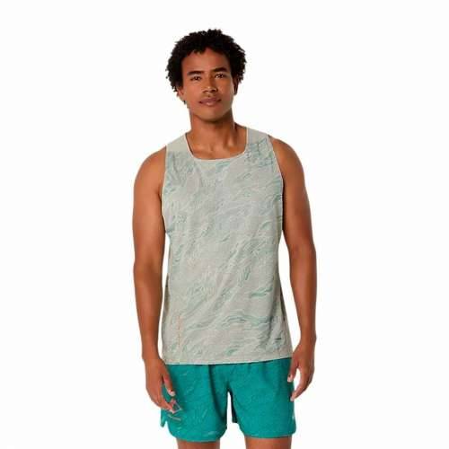 Tanktop Mann Asics Fujitrail Singlet Siva Svjetlo siva Cijena