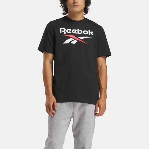 Muška Majica Kratkih Rukava Reebok Identity Big Crna Cijena