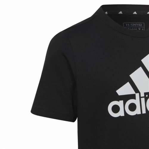 Dječje Majica Kratkih Rukava Adidas Big Logo Crna Cijena
