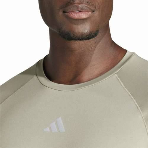 Muška Majica Kratkih Rukava Adidas Essentials Gym+ Bež Cijena
