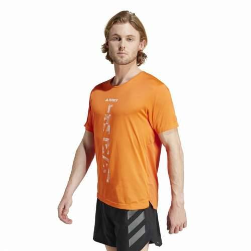 Muška Majica Kratkih Rukava Adidas Agravic Terrex Oranžna Cijena