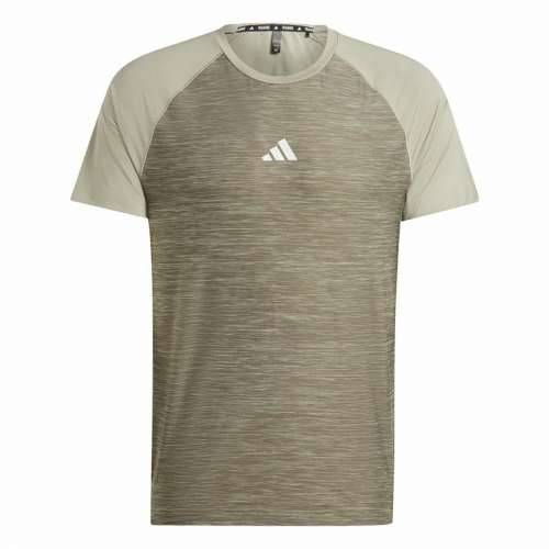 Muška Majica Kratkih Rukava Adidas Gym+ 3 Bandas Smeđa Cijena