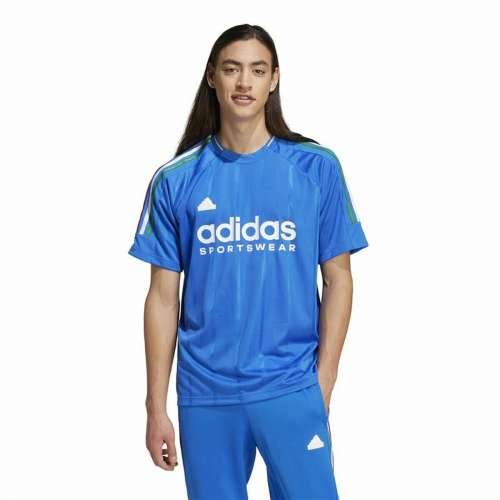Muška Majica Kratkih Rukava Adidas Tiro Nations Pack Plava Bijela Cijena
