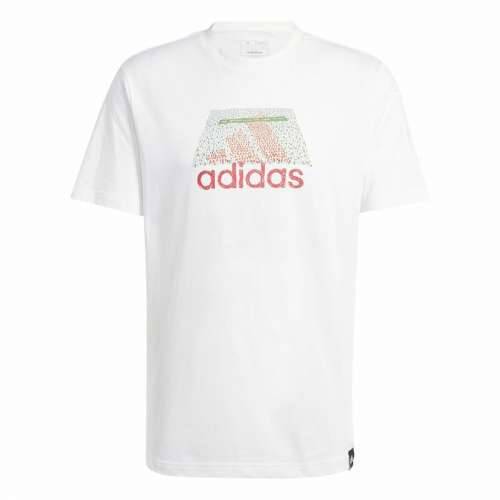 Muška Majica Kratkih Rukava Adidas Codes Bos Graphic Bijela Cijena